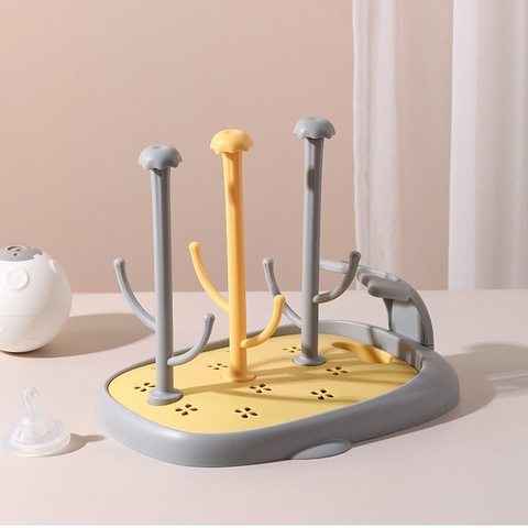 Khay úp bình silicon set 3 chi tiết