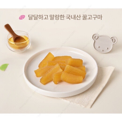 Khoai lang hạt dẻ sấy dẻo Bebecook 12m+