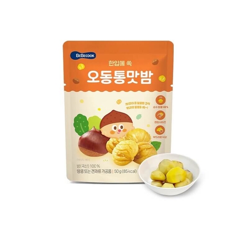 Khoai lang hạt dẻ sấy dẻo Bebecook 12m+