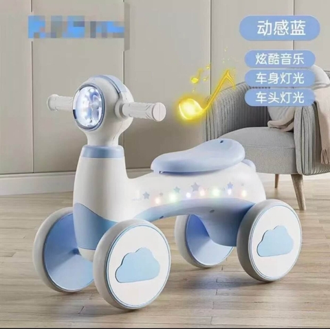 Xe chòi chân cho bé cao cấp 4 bánh