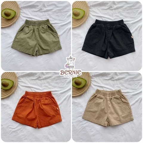 Quần short trơn unisex
