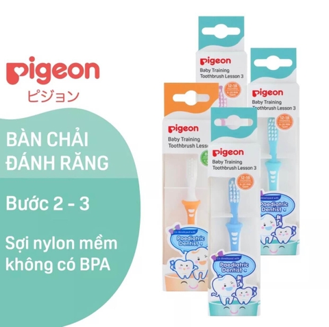 Bàn Chải Đánh Răng Cho Bé Pigeon