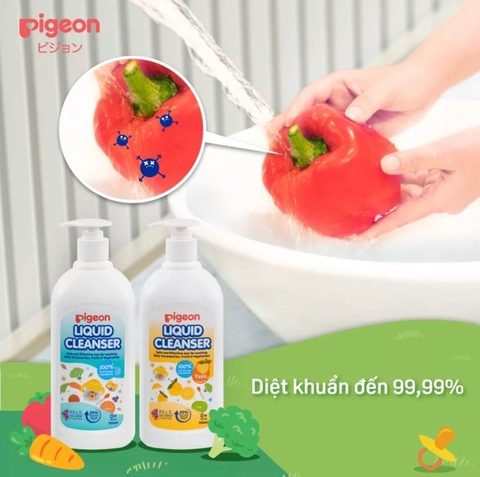 Nước rửa bình Pigeon hương yuzu
