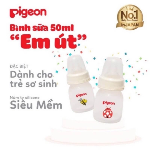 Bình sữa Pigeon cổ hẹp PP