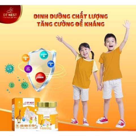 Sữa non tổ yến dành cho trẻ em