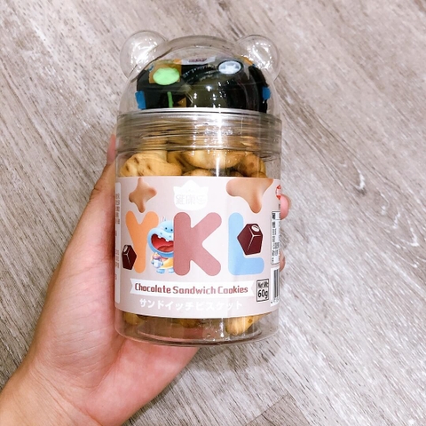 Bánh gấu nhân kem YKO 12m+ tặng kèm ô tô