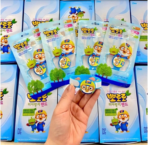 Vòng đeo đuổi muỗi Pororo Hàn