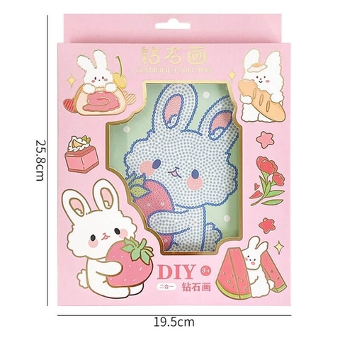 Tranh tự đính đá mini cute nhỏ cho bé