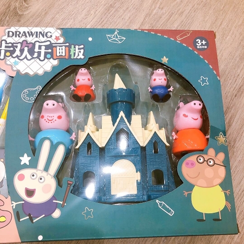 Bảng vẻ heo peppa đáng yêu