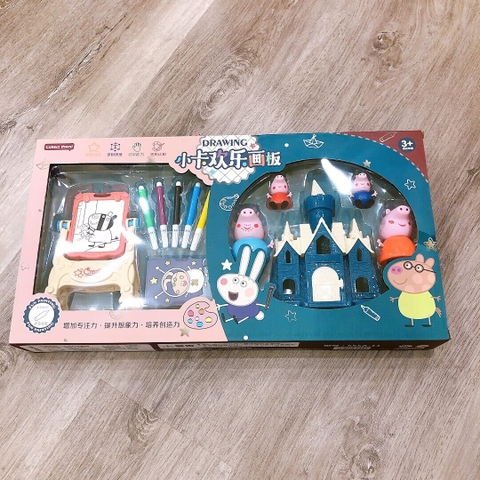 Bảng vẻ heo peppa đáng yêu