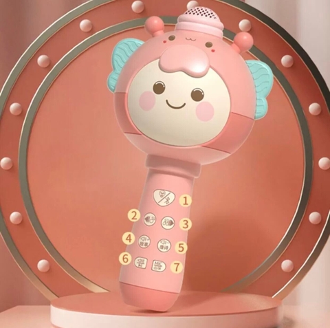 Mic tập hát cho bé kết nối bluetooth