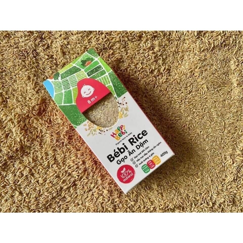 Gạo vỡ cám mầm trộn hạt hữu cơ cho bé Bébi Rice
