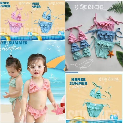 Bikini 2 mảnh bé gái Hrnee