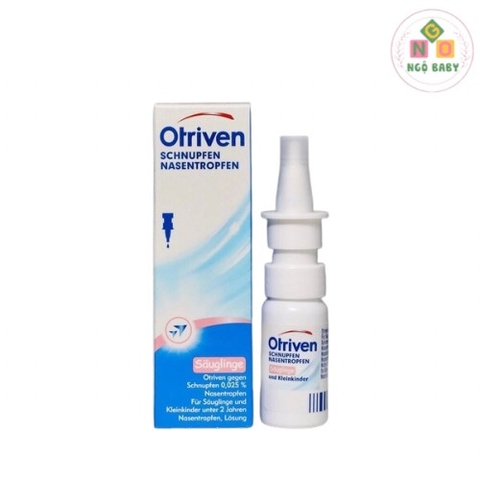 Xịt nhỏ mũi Otriven hồng 0,025% Đức 10ml