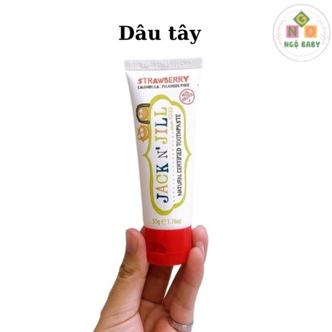 Kem đánh răng Jack N*Jill Úc 6M+