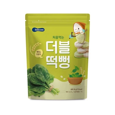 Bánh gạo hữu cơ Bebecook 5m+