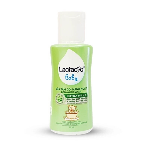 Sữa tắm gội Lactacyd Milkly