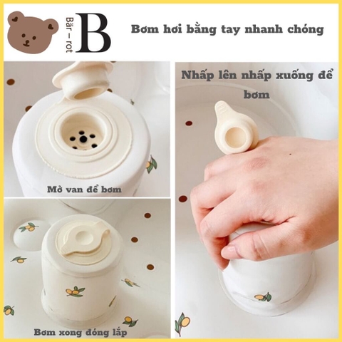 Ghế hơi tập ngồi Sunlin cho bé