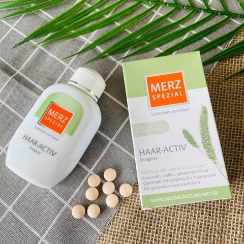 Viên uống hỗ trợ mọc tóc Merz Spezial 120 viên - Đức