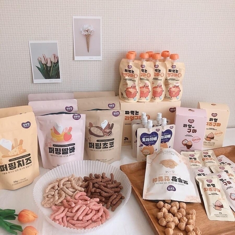 Bánh ăn dặm gạo que nướng Ddoddomam