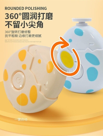 Máy dũa móng tay di động hình trứng