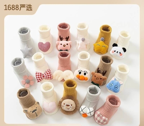 Vớ chất tăm hình thú đáng yêu cho bé