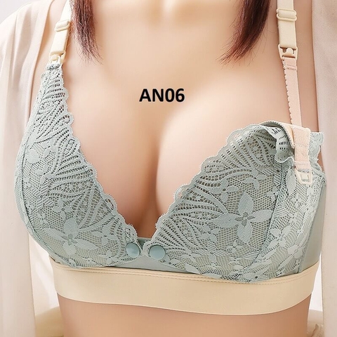 Áo lót bầu và sau sinh ren có cúc