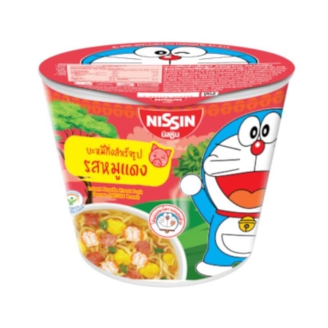 Mì ly Nissin Doraemon 6 vị Thái lan 24M+