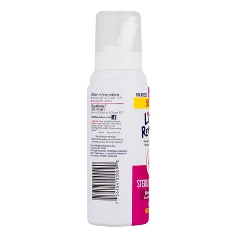 Xịt Mũi Tạo Độ Ẩm Và Đẩy Nhầy Mũi Little Remedies Mỹ, 85G (0M+)