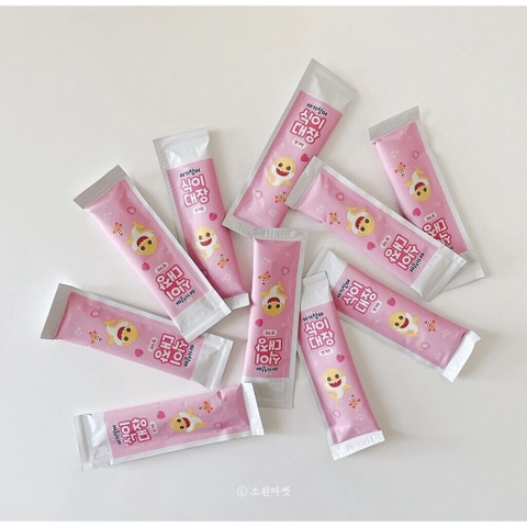 Thạch rau củ Pinkfong vị dâu tây cho bé