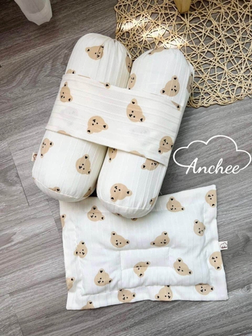 Bộ gối chặn sơ sinh Anchee
