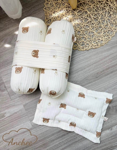 Bộ gối chặn sơ sinh Anchee
