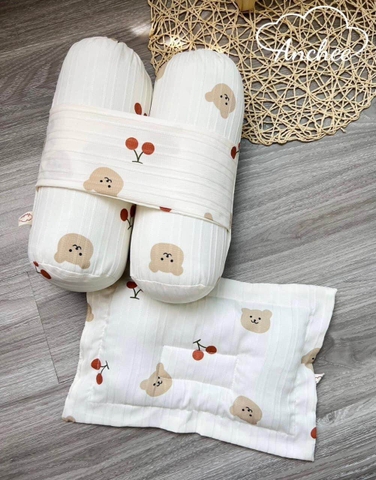 Bộ gối chặn sơ sinh Anchee