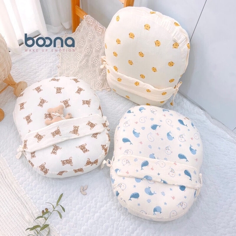 Gối chống trào ngược kèm đai Boona