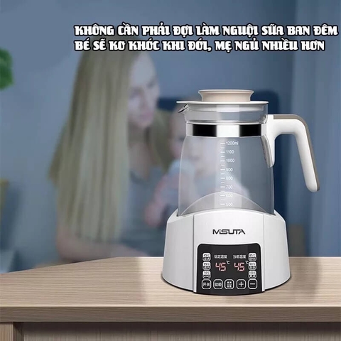 Máy đun nước pha sữa Misuta