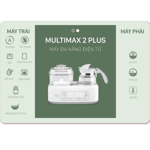 Máy đa năng điện tử (All-In-One) Fatzbaby - Multimax 2 Plus - FB9025SL