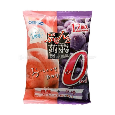 Thạch hoa quả trái cây Orihiro nội địa Nhật Bản nhiều vị
