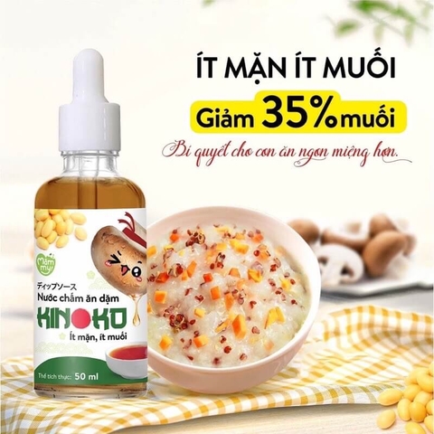 Nước mắm làm từ nấm tươi Kinoko Mămmy 50ML