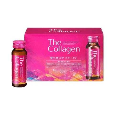 Set nước uống bổ sung Collagen Shiseido 50ml X 10 lọ