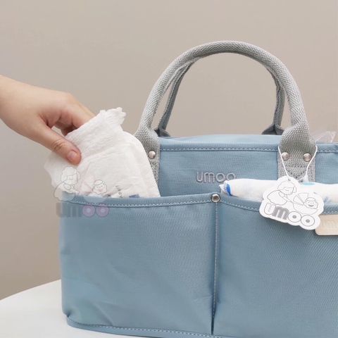 Túi xách bỉm sữa Umoo đa năng phong cách Hàn Quốc