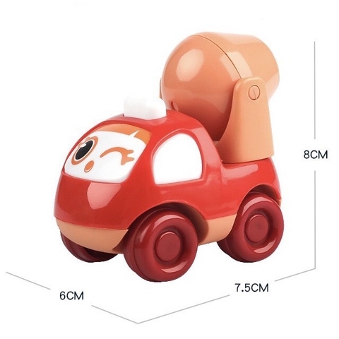 Bộ 4 ô tô đồ chơi hoạt hình quán tính