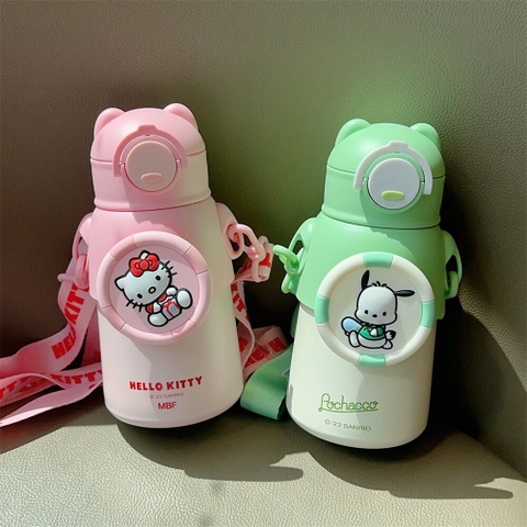 Bình nước giữ nhiệt dễ thương hellokitty 520ML