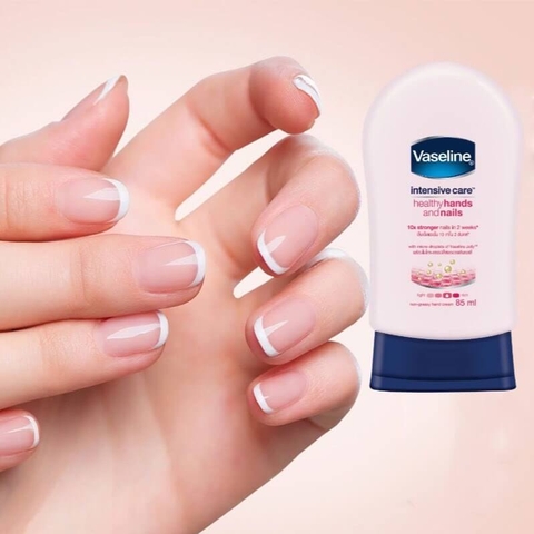 Kem dưỡng da tay và móng tay Vaseline Intensive Care 85g