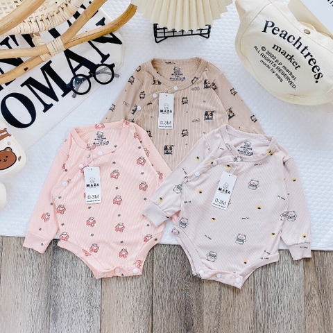 Body chip Maza Kids dài tay chất tăm