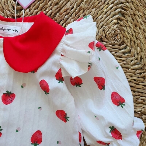Body dâu đỏ dài tay kèm mũ