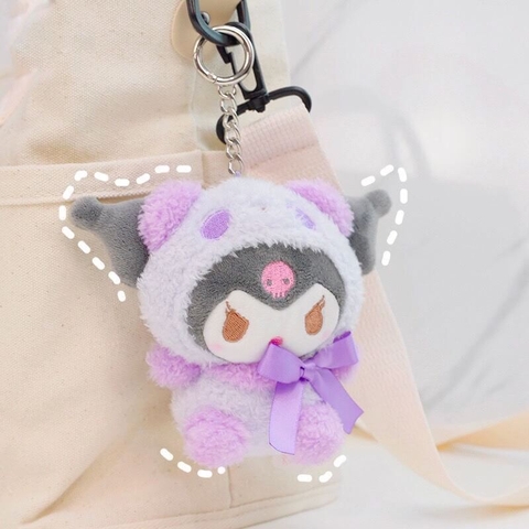Móc khóa gấu bông dễ thương