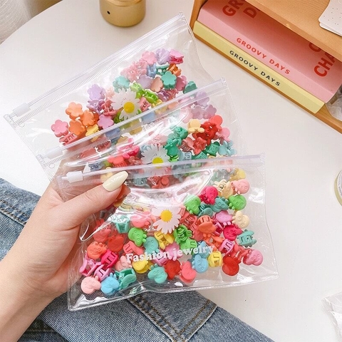 Túi kẹp tóc càng cua mini