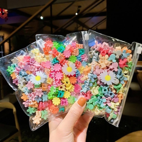 Túi kẹp tóc càng cua mini
