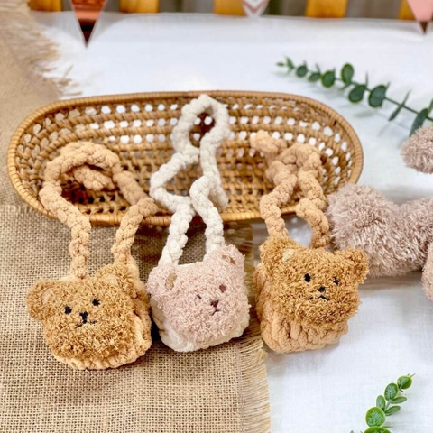 Túi tỏi hình gấu thỏ mèo siêu xinh