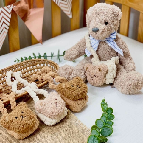 Túi tỏi hình gấu thỏ mèo siêu xinh